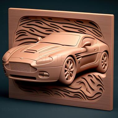 3D модель Астон Мартін DB7 (STL)